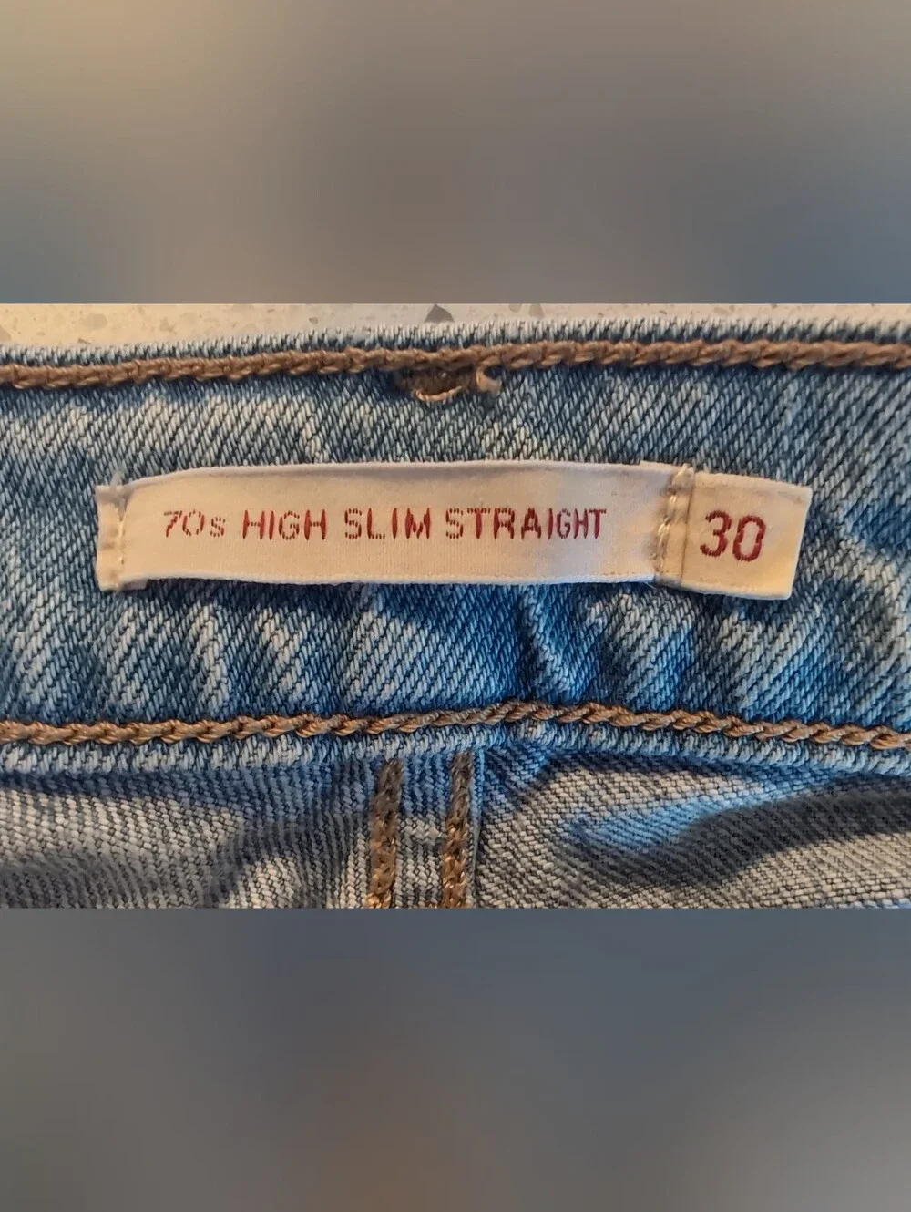 Levi's 70's High Slim Straight Jeans